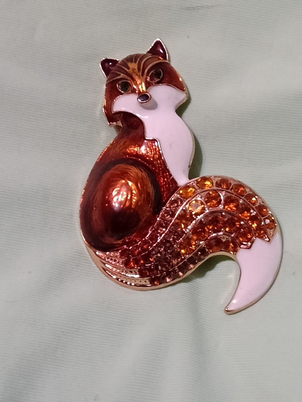 Animal Brooches Owl, Kitten, Cat Family, Red Fox, Squirrel And Ram - CHOOSE ONE - Picture 5 of 9